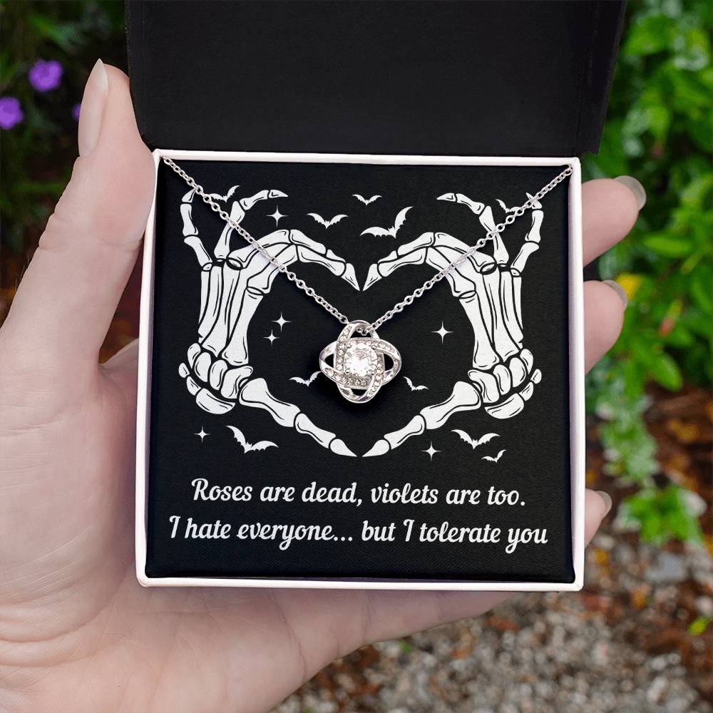 To my Wife - Halloween card  Roses are dead violets are too..,-LED Acrylic Plaque