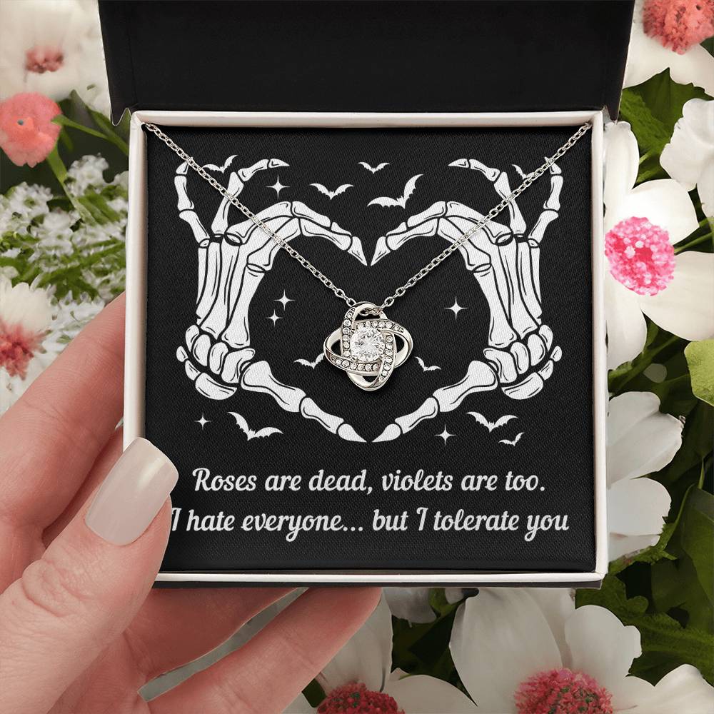 To my Wife - Halloween card  Roses are dead violets are too..,-LED Acrylic Plaque